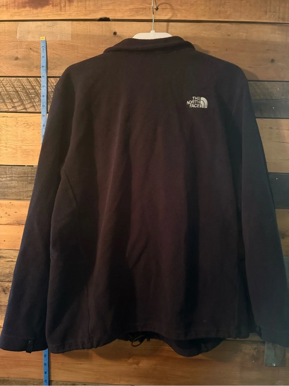 The North Face Men’s XXL Black Full Zip Fleece Jacket Outdoor Hiking
